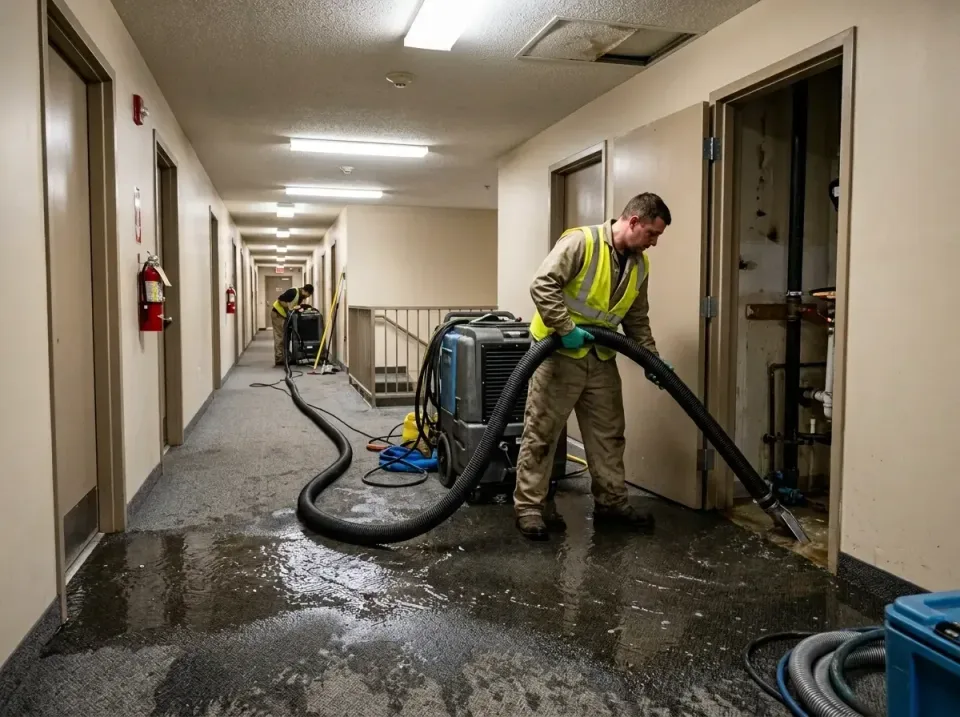 multi-unit-apartment-hallway-f-005 — frequently asked questions, Emergency Burst Pipe Water Extraction & Removal in Bayside,…